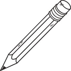 pencil isolated on white