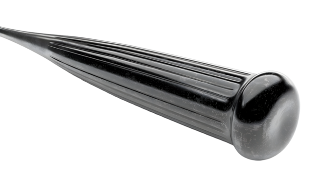 Black ribbed applicator with closeup.