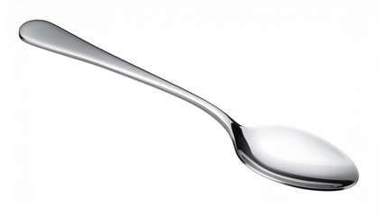 spoon on white background