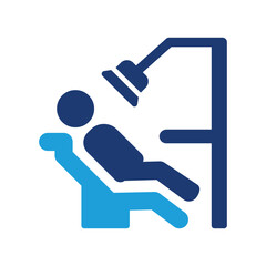 Dental chair icon