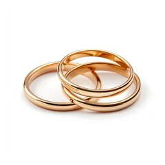 Gold wedding rings jewelry marriage love engagement bands precious metal luxury fashion accessories forever