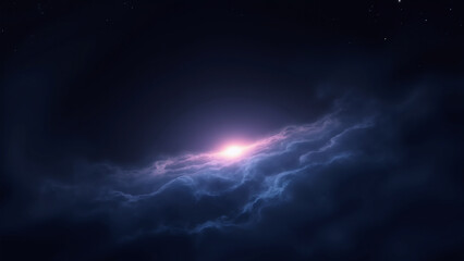 blue space background