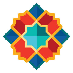 Colorful abstract geometric vector illustration with creative design elements