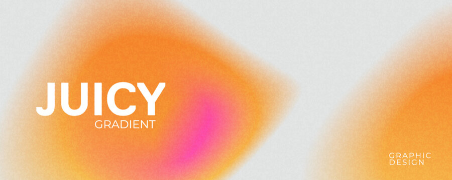 Minimalist cover design template with summer sunny dynamic fluid gradient. Creative banner, poster concept in modern minimal style for corporate identity, branding, social media advertising, promo