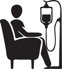 Blood Donation Chair Icon