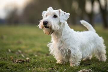 Stunning Sealyham Terrier A Portrait of Elegance and Charm