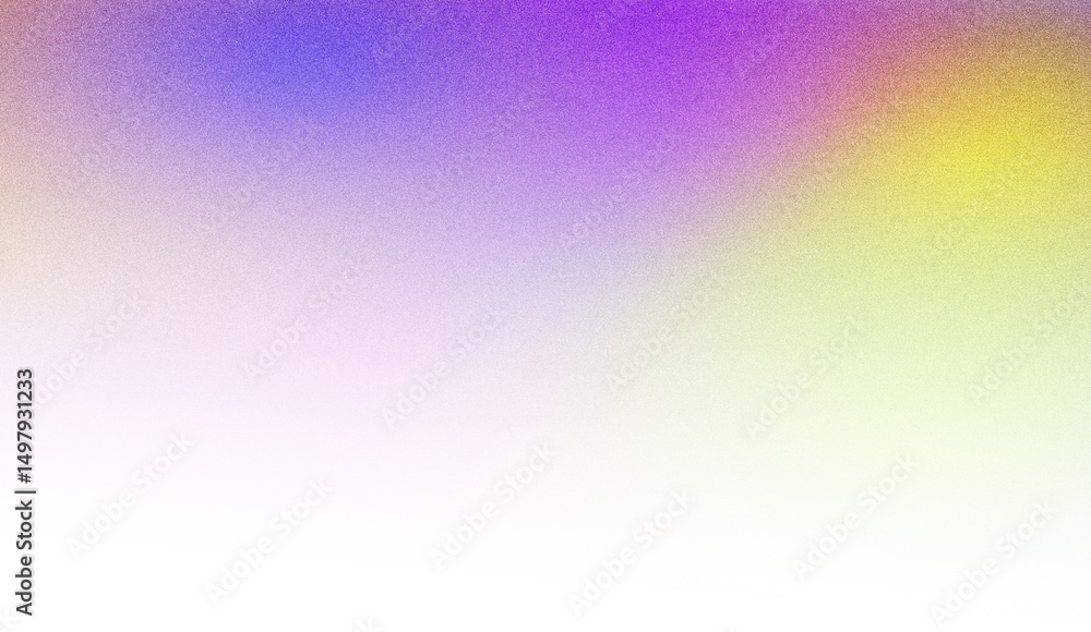 Poster abstract colorful gradient background with digital glitch effect.