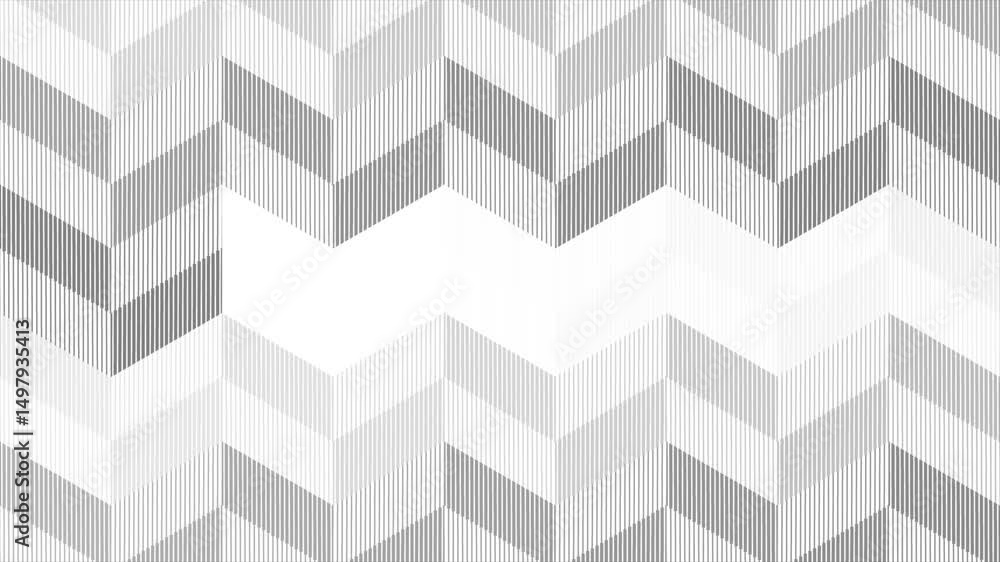 Poster black and white minimal linear geometric pattern background. seamless looping abstract motion design