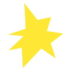 Trendy Irregular Star
