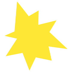 Trendy Irregular Star