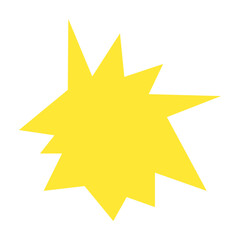 Trendy Irregular Star