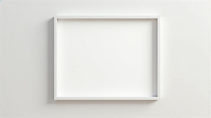 white picture frame