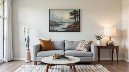 Fototapeta premium living room interior