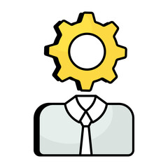 Customer Service Colored Outline icons