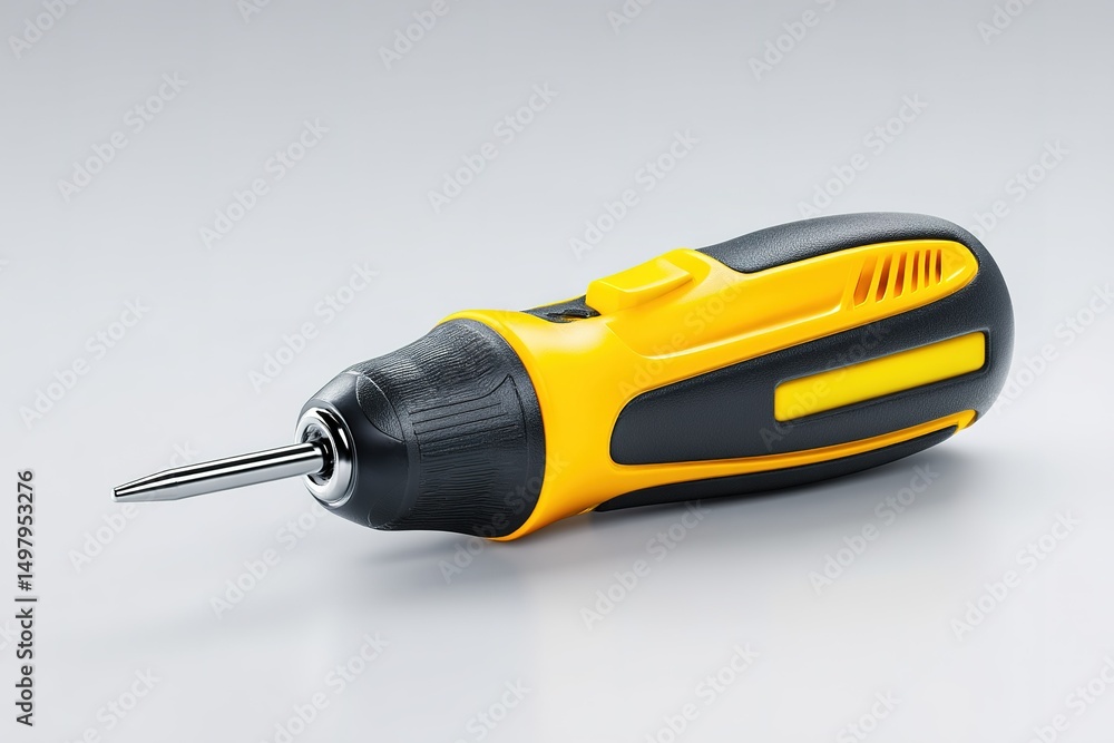 Poster screwdriver tool with ergonomic design suited for various diy projects and repairs in a workshop set
