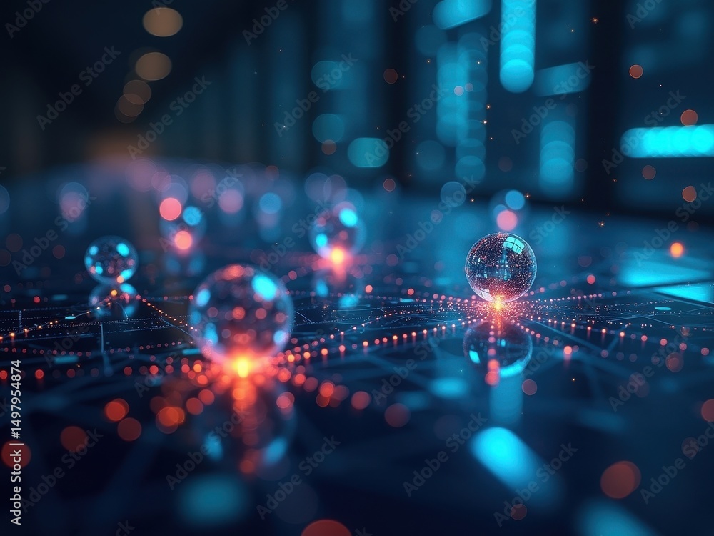 Poster visualization of multi agentic ai