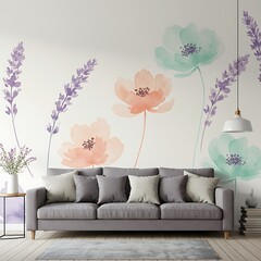 Interior luxurious deign with pattern design