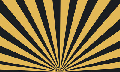 Obraz premium Horizontal background of light rays in a semicircle for the design of an advert