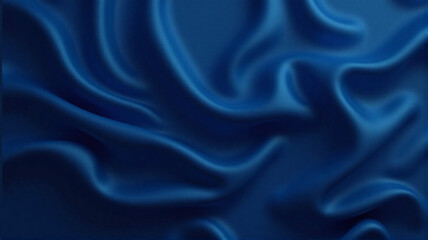 dark blue silk