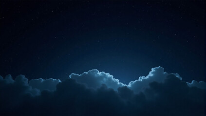 blue sky with clouds