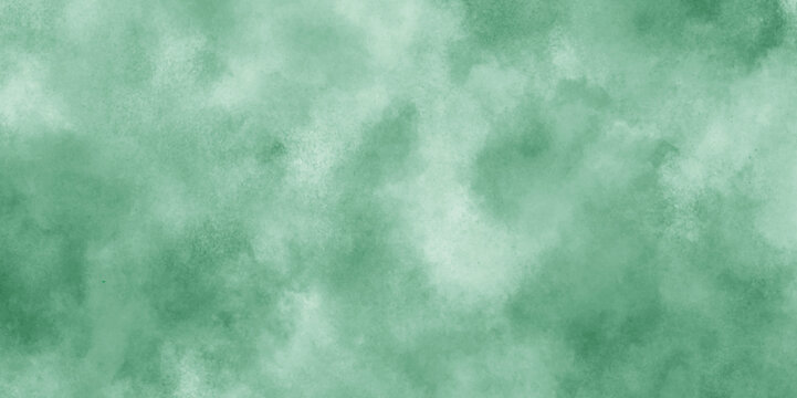 Abstract Elegant dark green background with mottled vintage texture in old fancy background design, texture of colored parchment paper.