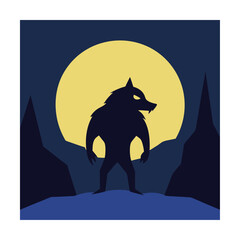 werewolf cave under full moon (2).eps