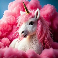 pink cute unicorn