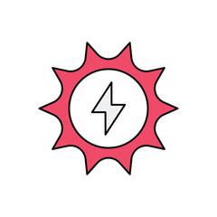 solar power Vector icon