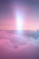 clouds and sun rays
