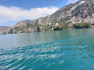 Green Canyon in Turkey, mountains and water