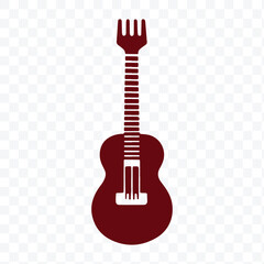 Guitar icon vector