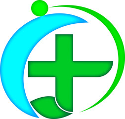 Obraz premium Health care provider logo design .