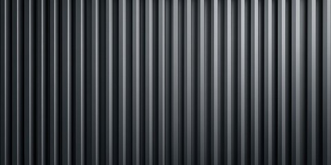 Obraz premium Vertical Metallic Gray Striped Wall Texture Background