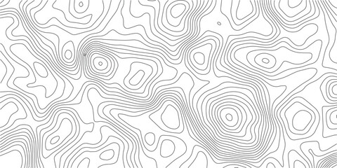 Topographic Background. Abstract wavy and curved lines background. Abstract pattern with Lines. Background of the Topographic Map. Abstract geometric topographic contour map background Free Vector
