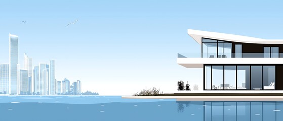 Coastal Modern Mansion