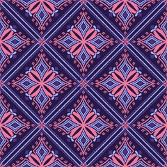 Colorful vintage floral fabric pattern for printing on fabrics, pillows, blankets, scarves.	