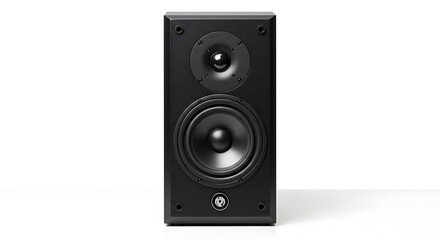 Fototapeta premium Bookshelf Speakers: High-Fidelity Audio