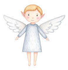 Aniołek dziecięca ilustracja