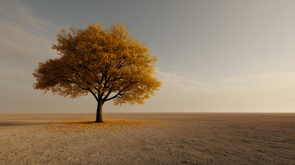 Lone Blooming Flower Field Expansive Landscape Nature's Beauty Serene Meadow Wildflower Scenery Floral Horizon Peaceful Countryside Golden Hour Bloom Springtime Vista
