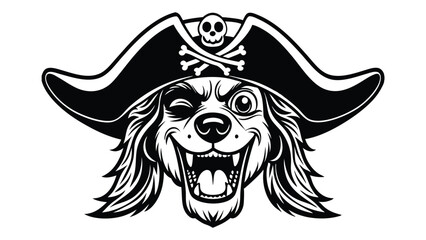 Dog Head Mascot Logo Design
