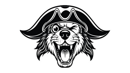 Dog Head Mascot Logo Design
