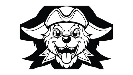 Dog Head Mascot Logo Design