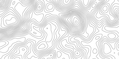 Topographic Background. Abstract wavy and curved lines background. Abstract pattern with Lines. Background of the Topographic Map. Abstract geometric topographic contour map background Free Vector
