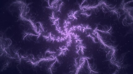 Purple energy spiral abstract background design