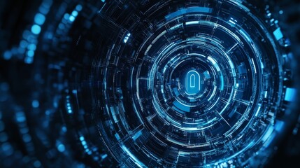 Fototapeta premium Integrating data security features into digital locks enhancing security solutions in smart environments