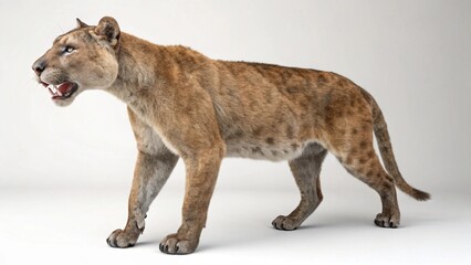 Obraz premium Dinofelis on studio background