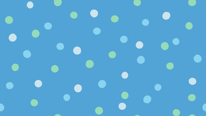 Seamless pattern with raindrops