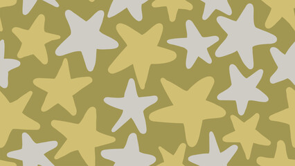 seamless pattern with large stars