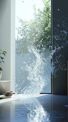 Floating Paint Splash in Dreamlight