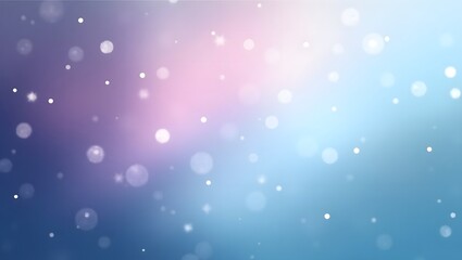 Obraz premium Abstract blue with shiny bokeh lights create a bright, blurred, glowing holiday design